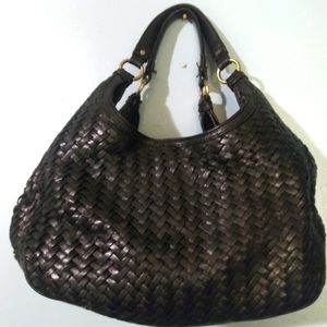 Cole Haan black leather purse